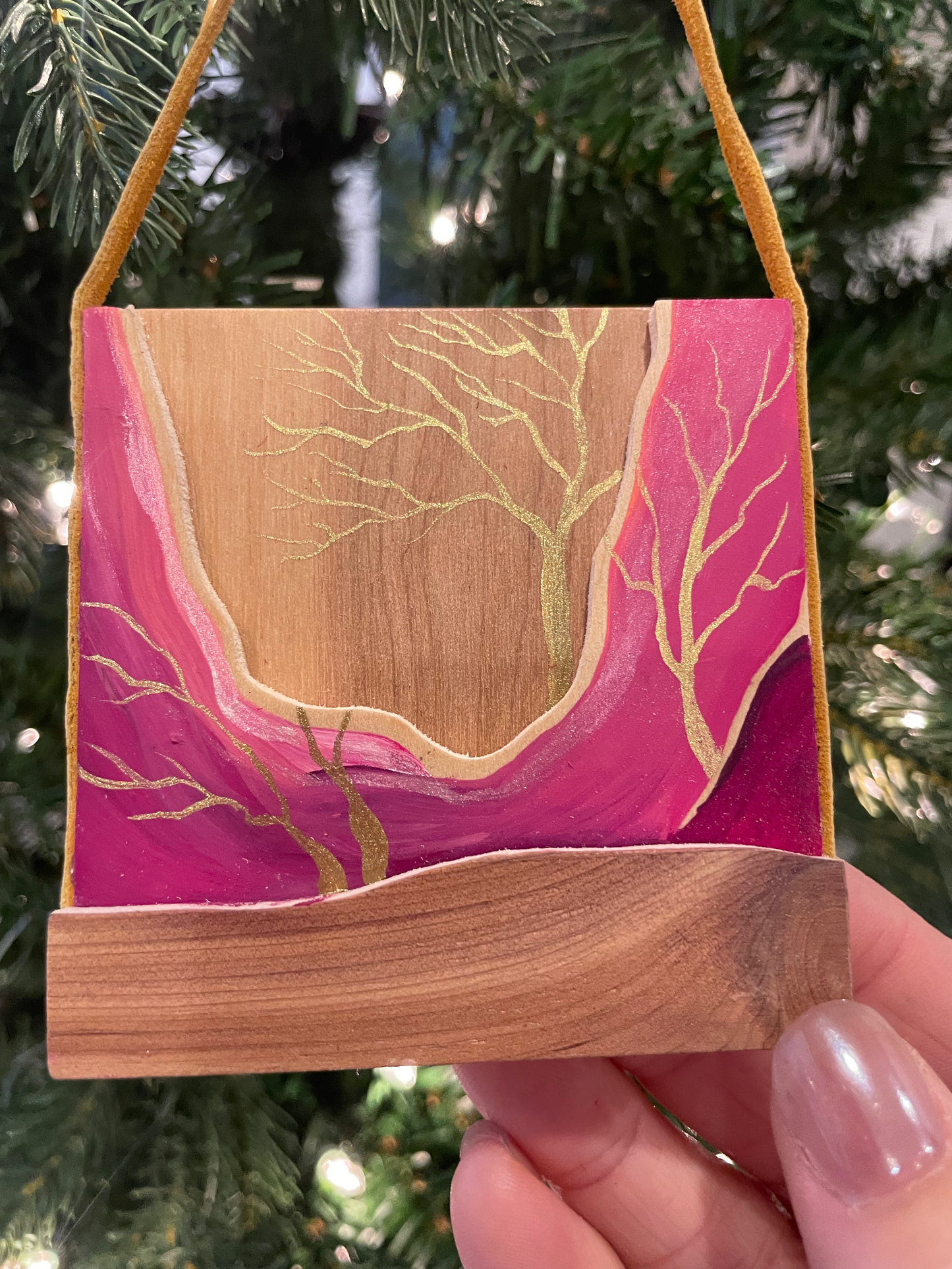 Pink Gilded Grove image 0