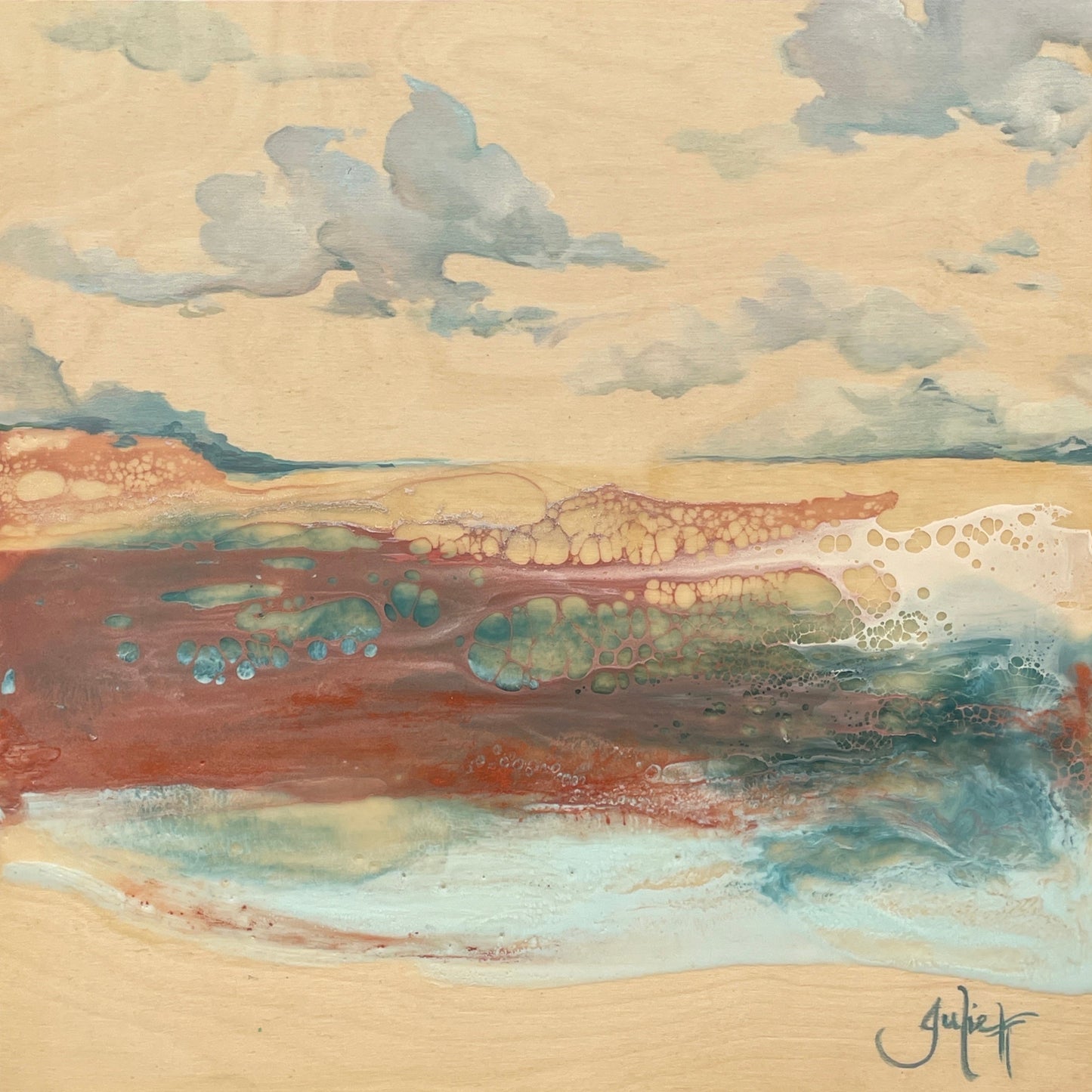 Abstract-encaustic-landscape-painting